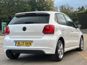 2013 Volkswagen Polo 1.2 Tsi R-Line Euro 5 5dr in White — image 3