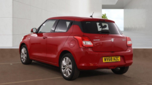 2018 Suzuki Swift 1.0 Boosterjet Sz-T Hatchback 5dr Petrol Manual Euro 6 (111 Ps) in Red — image 4