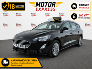 2021 Ford Focus 1.0 Focus Titanium Estate 1.0l Ecoboost 125ps Mhev Fwd 6 Speed Manual in Black — image 4