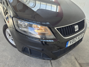 2012 SEAT Alhambra 2.0 Tdi Ecomotive Cr S in Black — image 2