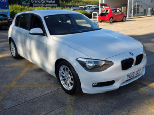 2012 BMW 1 Series 2.0 118d Se Euro 5 (s/s) 5dr in White — image 3