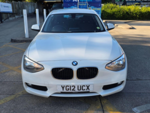 2012 BMW 1 Series 2.0 118d Se Euro 5 (s/s) 5dr in White — image 4