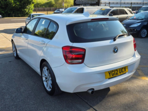 2012 BMW 1 Series 2.0 118d Se Euro 5 (s/s) 5dr in White — image 5