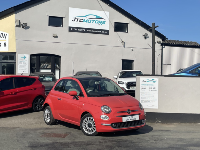 2017 Fiat 500 1.2 Lounge 3dr Man, Petrol, Pink + Lovely Example in Pink — image 1