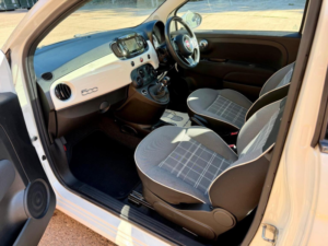 2019 Fiat 500 1.2 Lounge Euro 6 (s/s) 3dr in White — image 6