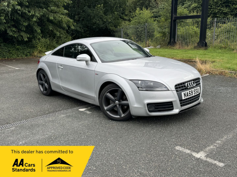2009 Audi Tt 2.0l S Line Tdi Quattro Coupe 3dr Diesel Manual Euro 4 (170 Bhp) in Silver — image 1
