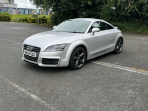 2009 Audi Tt 2.0l S Line Tdi Quattro Coupe 3dr Diesel Manual Euro 4 (170 Bhp) in Silver — image 2