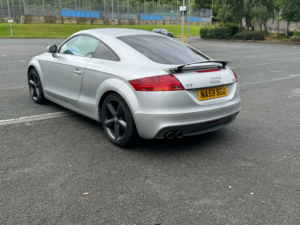 2009 Audi Tt 2.0l S Line Tdi Quattro Coupe 3dr Diesel Manual Euro 4 (170 Bhp) in Silver — image 3