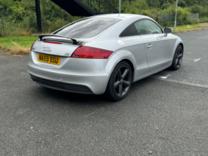 2009 Audi Tt 2.0l S Line Tdi Quattro Coupe 3dr Diesel Manual Euro 4 (170 Bhp) in Silver — image 4