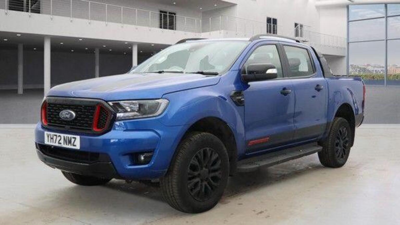 2022 Ford Ranger 2.0 Ecoblue Stormtrak Auto 4WD Euro 6 (s/s) 4dr in Blue — image 1