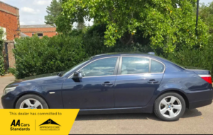 2009 BMW 5 Series 520d Se Business Edition in Blue — image 3