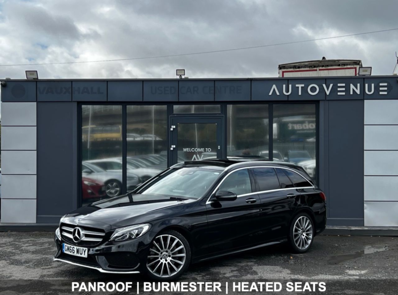 2017 Mercedes-Benz C Class 2.1 C250d Amg Line (premium Plus) Estate 5dr Diesel G-Tronic+ Euro 6 (s/s) (204 Ps) in Black — image 1