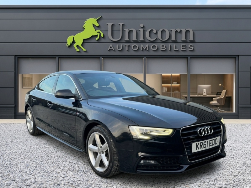 2012 Audi A5 2.0 Tdi S Line in Black — image 1