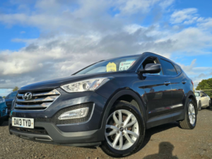 2013 Hyundai Santa Fe 2.2 Crdi Premium SUV 5dr Diesel Manual 4WD Euro 5 (7 Seat) (194 Bhp) in Blue — image 2
