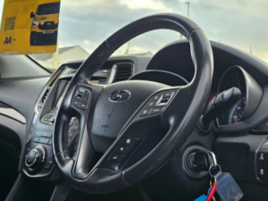 2013 Hyundai Santa Fe 2.2 Crdi Premium SUV 5dr Diesel Manual 4WD Euro 5 (7 Seat) (194 Bhp) in Blue — image 3