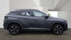 2025 Hyundai Tucson 1.6 T-Gdi Mhev N Line S SUV 5dr Petrol Hybrid Dct Euro 6 (s/s) (160 Ps) in Grey — image 5