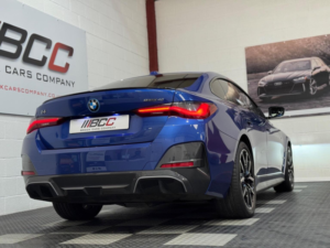 2022 BMW I4 40 83.9kwh M Sport Gran Coupe Auto Edrive 5dr in Blue — image 3