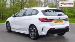 2020 BMW 1 Series 1.5 118i M Sport Euro 6 (s/s) 5dr in White — image 3