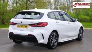 2020 BMW 1 Series 1.5 118i M Sport Euro 6 (s/s) 5dr in White — image 4