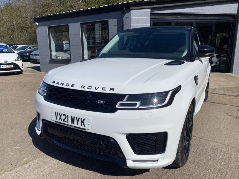2021 Land Rover Range Rover Sport 2.0 P400e 13.1kwh Hse Dynamic in White — image 1
