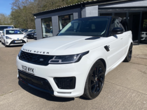 2021 Land Rover Range Rover Sport 2.0 P400e 13.1kwh Hse Dynamic in White — image 2