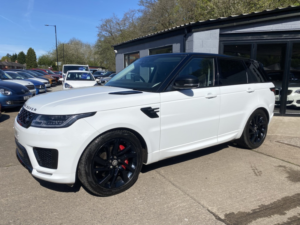 2021 Land Rover Range Rover Sport 2.0 P400e 13.1kwh Hse Dynamic in White — image 4