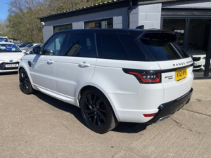2021 Land Rover Range Rover Sport 2.0 P400e 13.1kwh Hse Dynamic in White — image 6
