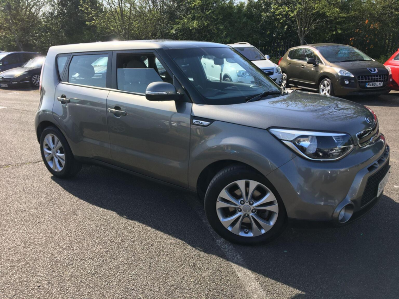 2016 Kia Soul 1.6 Crdi Connect Plus Euro 6 5dr in Silver — image 1