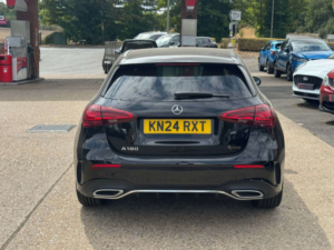 2024 Mercedes-Benz A Class 1.3 A180h Mhev Amg Line (premium Plus) Hatchback 5dr Petrol Hybrid 7g-Dct Euro 6 (s/s) (150 Ps) in Black — image 4