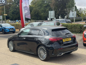 2024 Mercedes-Benz A Class 1.3 A180h Mhev Amg Line (premium Plus) Hatchback 5dr Petrol Hybrid 7g-Dct Euro 6 (s/s) (150 Ps) in Black — image 5