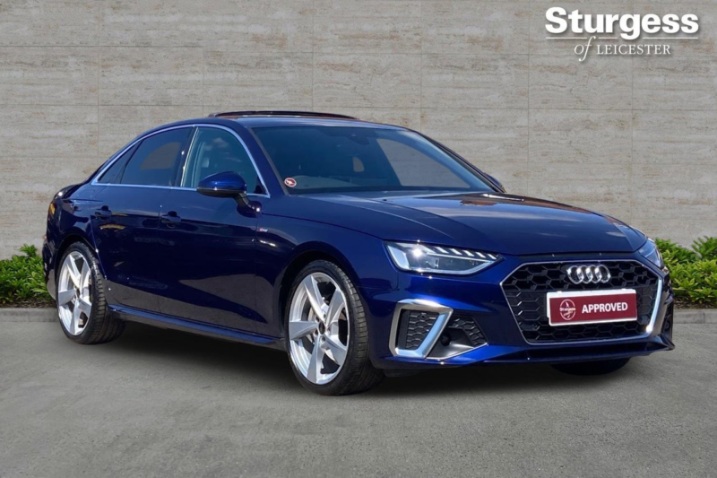 2024 Audi A4 2.0 Tfsi 40 S Line S Tronic Euro 6 (s/s) 4dr in Blue — image 1