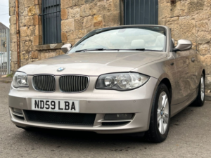 2009 BMW 1 Series 2.0 120d Se Convertible 2dr Diesel Manual Euro 5 (177 Ps) in Silver — image 4
