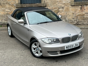 2009 BMW 1 Series 2.0 120d Se Convertible 2dr Diesel Manual Euro 5 (177 Ps) in Silver — image 6