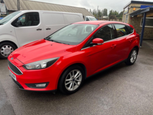 2015 Ford Focus 1.5 Tdci Zetec Euro 6 (s/s) 5dr in Red — image 3