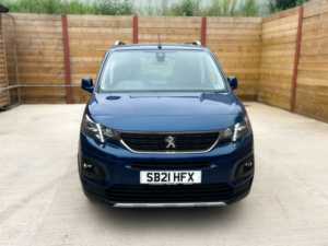 2021 Peugeot Rifter 3 SEAT Petrol Wheelchair Accessible Disabled Access Vehicle Wav in Blue — image 6