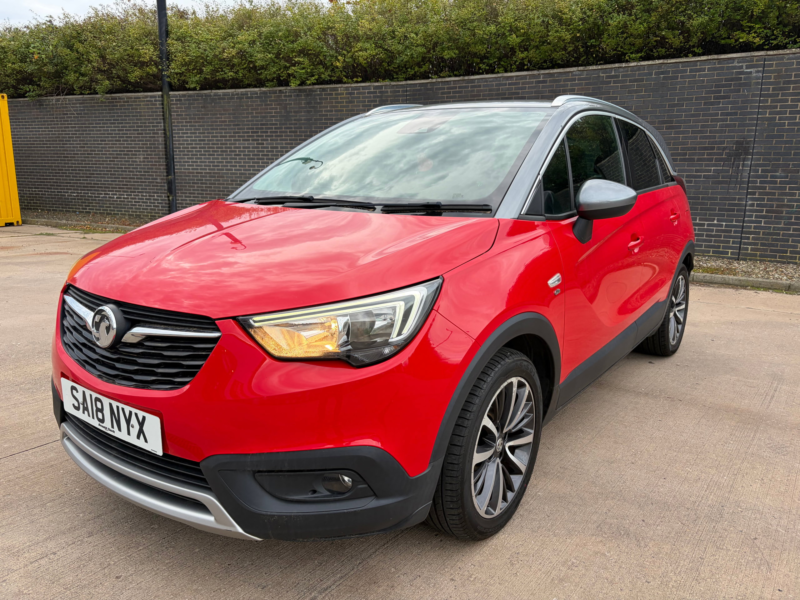 2018 Vauxhall Crossland X 1.2 Elite SUV 5dr Petrol Manual Euro 6 (81 Ps) in Red — image 1