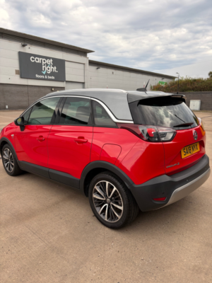 2018 Vauxhall Crossland X 1.2 Elite SUV 5dr Petrol Manual Euro 6 (81 Ps) in Red — image 3