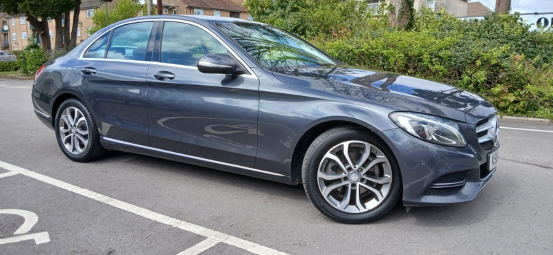 2014 Mercedes-Benz C Class 1.6 C200 Bluetec Sport in Grey — image 1