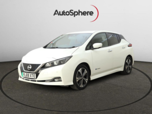 2020 Nissan Leaf 40kwh N-Connecta Auto 5dr in White — image 2