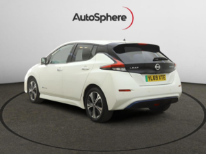 2020 Nissan Leaf 40kwh N-Connecta Auto 5dr in White — image 3