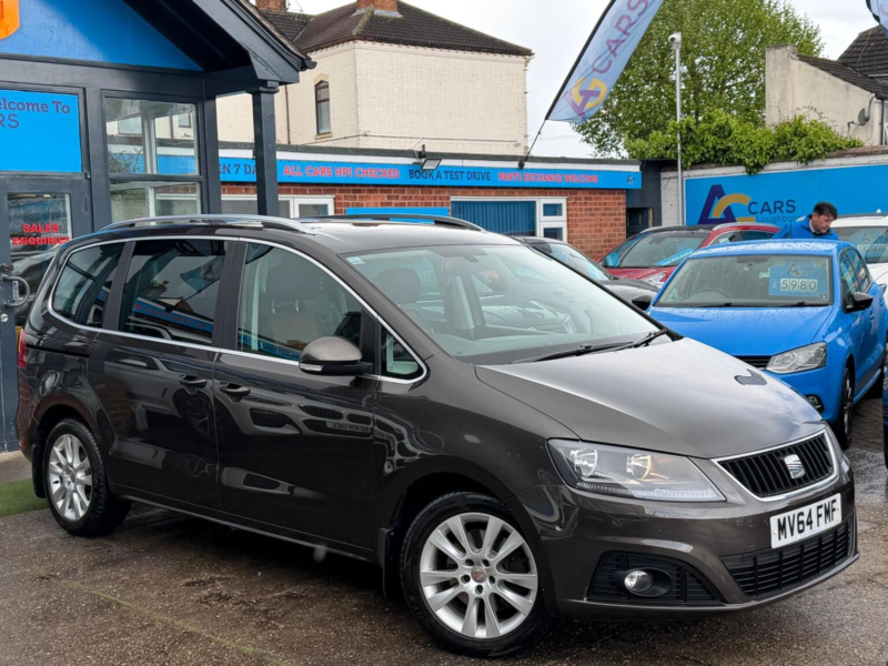 2014 SEAT Alhambra 2.0 Tdi Se Lux DSG Euro 5 (s/s) 5dr in Brown — image 1
