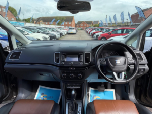 2014 SEAT Alhambra 2.0 Tdi Se Lux DSG Euro 5 (s/s) 5dr in Brown — image 2