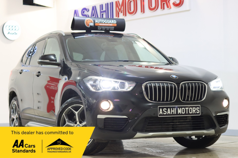2018 BMW X1 1.5 18i Xline Dct Sdrive Euro 6 (s/s) 5dr in Black — image 1