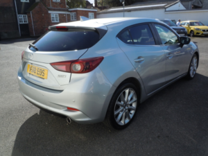 2018 Mazda Mazda3 2.2 Skyactiv-D Sport Nav in Silver — image 4