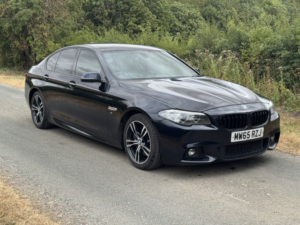 2015 BMW 5 Series 3.0 535d M Sport Saloon in Black — image 2