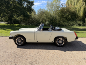 1979 MG Midget 1500 in White — image 2