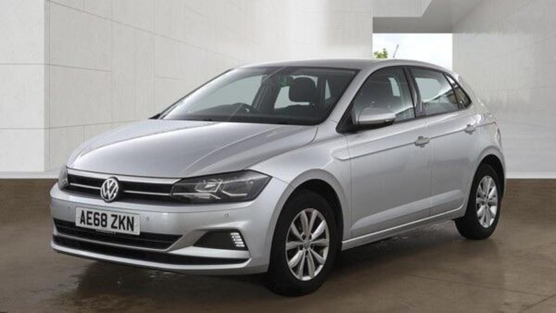 2018 Volkswagen Polo 1.0 Tsi Se Euro 6 (s/s) 5dr in Silver — image 1