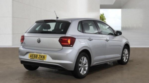 2018 Volkswagen Polo 1.0 Tsi Se Euro 6 (s/s) 5dr in Silver — image 4