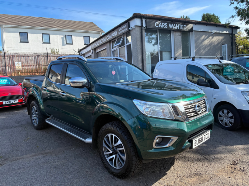 2018 Nissan Navara 2.3 Dci Tekna Pickup Double Cab 4dr Diesel Auto 4WD Euro 6 (190 Ps) in Green — image 1