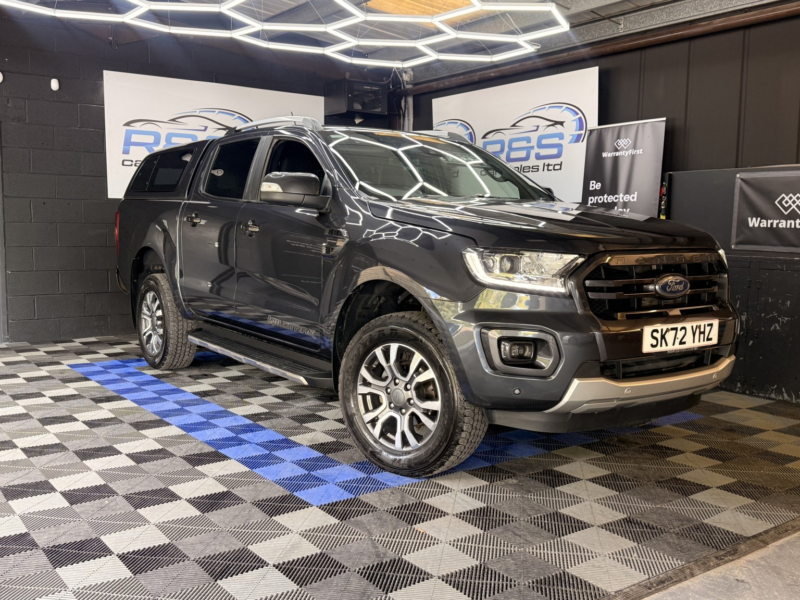 2022 Ford Ranger 2.0 Ranger Wildtrak Double Cab 2.0l Ecoblue 213ps AWD 10 Speed Automatic in Grey — image 1